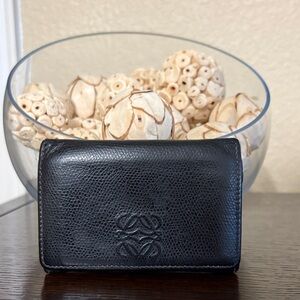 LOEWE Leather Trifold Wallet